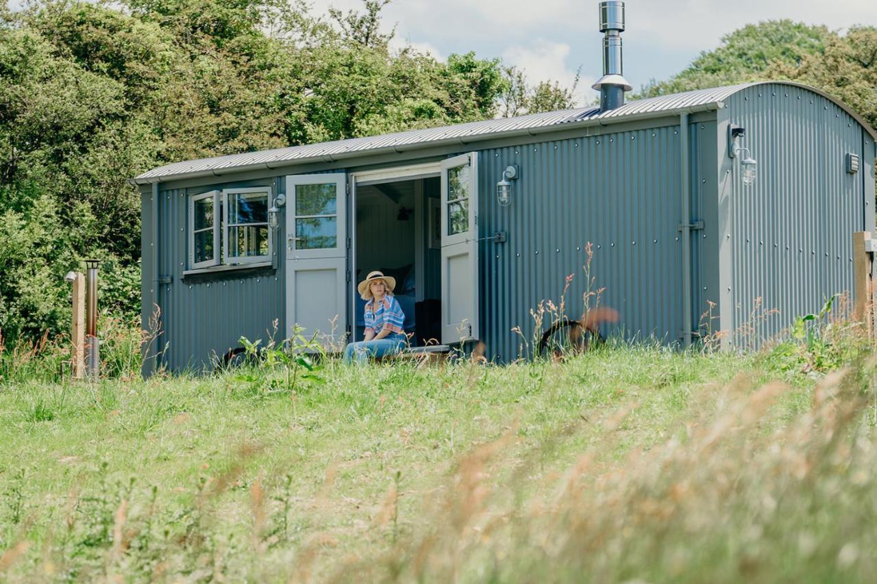 Blatchford Briar - Award Winning Private Shephards Huts With Their Own Secluded Hot Tubs Milton Abbot Eksteriør bilde