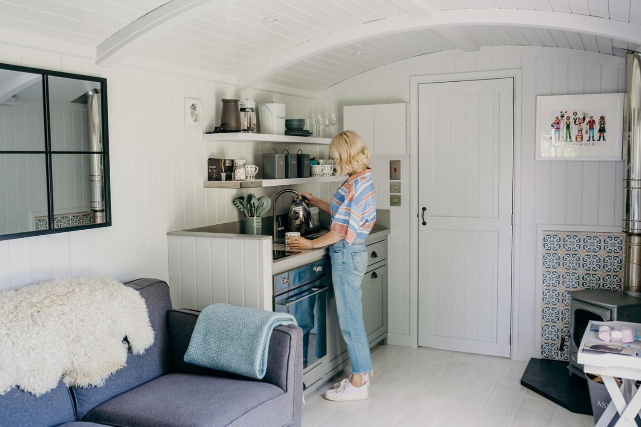 Blatchford Briar - Award Winning Private Shephards Huts With Their Own Secluded Hot Tubs Milton Abbot Eksteriør bilde